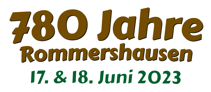 Logo 780 Jahre Rommershausen
