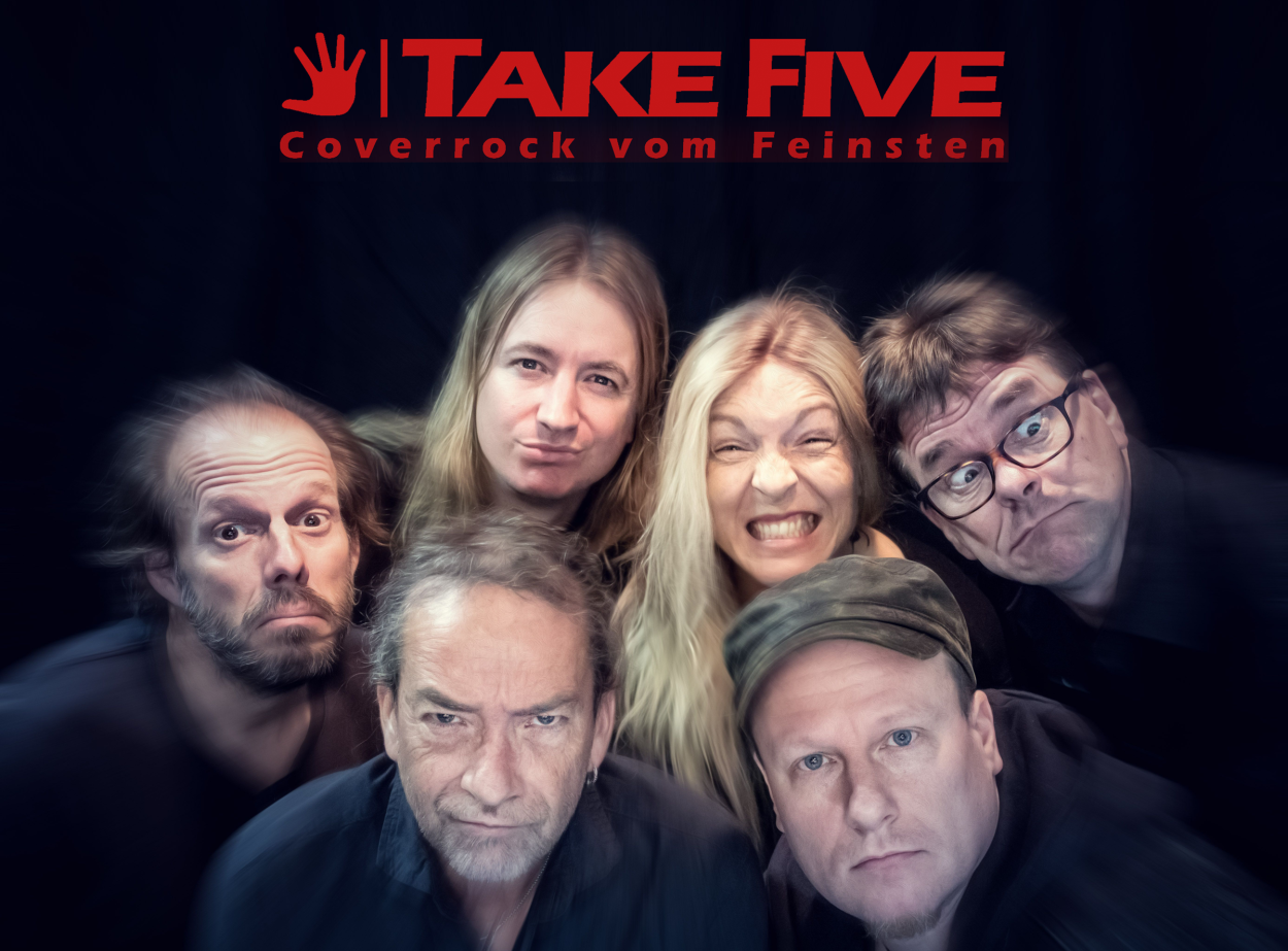 Foto Take Five mit Band-Logo